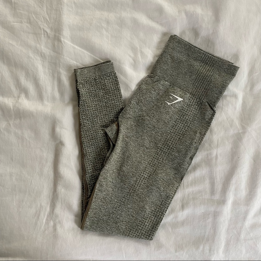 Gymshark Vital Seamless Khaki Marl SM